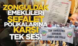 Zonguldak Emeklileri, Sefalet Politikalarına Karşı Tek Ses Oldu!