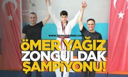 Ömer Yağız Karakütük Zonguldak Şampiyonu!