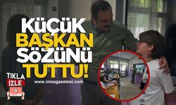 Küçük Başkanın Büyük Sözü! Sınıfa Kozlu Belediye Başkanı Altuğ Dökmeci'yi Getirdi...