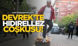 Devrek’te Hıdırellez Ateşi Yakıldı, Bahar Coşkusu Sokaklara Taştı!