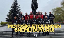 Zonguldak Motosiklet Sürücüleri Derneğinden önemli duyuru!