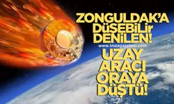 Zonguldak'a da düşebileceği söylenen Kosmos-48 isimli uzay aracı düştü