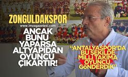 Zonguldakspor altyapıdan nasıl oyuncu çıkartabilir? Abdülkerim Koç püf noktalarını söyledi