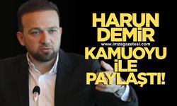 Zonguldakspor FK A.Ş Başkanı Harun Demir kamuoyu ile paylaştı