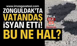 Zonguldak’ta Asfalt Yama Tepkisi: “Bu Ne Hal Belediye?” | Zonguldak haber