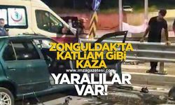 ZONGULDAK’TA GECEYİ KABUSA ÇEVİREN KAZA: 4 AĞIR YARALI
