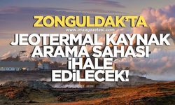Zonguldak’ta jeotermal kaynak arama sahası ihale edilecek!