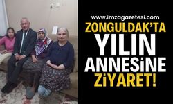 Zonguldak’ta Yılın Annesi Belgüzar Oral'a Duygulandıran Ziyaret!