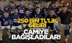 250 bin TL'lik geliri camiye bağışladılar