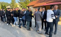 GMİS yönetimi, madenciyle bayramlaştı...