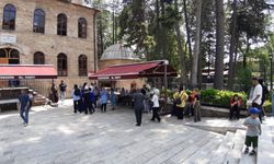 Akşemseddin Hazretleri Türbesine bayram tatilinde yoğun ilgi