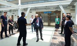 BEUN Hastanesi'nde bayramlaşma coşkusu....