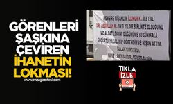 Görenleri şaşkına çeviren ihanetin lokmasını dağıttı!