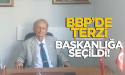 BBP’de Terzi başkanlığa seçildi!