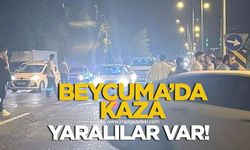 Beycuma’da kaza! Yaralılar var