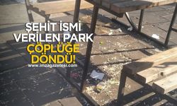 Şehit Parkı'nda Tepki Çeken Manzara!