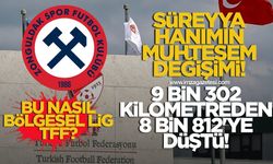 Bu nasıl bölgesel lig TFF? Zonguldakspor'un deplasman yolculuğu 9 bin 302 kilometreden 8 bin 812'ye düştü...