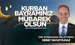 CHP Zonguldak Milletvekili Deniz Yavuzyılmaz Kurban bayramı mesajı...