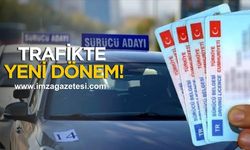 Trafikte yeni dönem!