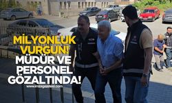 Zonguldak'ın ilçesinde milyonluk vurgun! Müdür ve personel gözaltında!