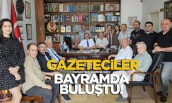 Gazeteciler bayramda buluştu