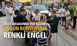 Düğün Konvoyuna Okeyli Engel: Bahşiş Almadan Masadan Kalkmadılar!