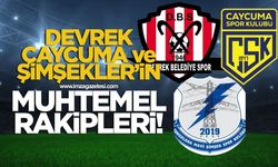 İşte Devrek Belediyespor Çaycumaspor ve Mavi Şimşeklerspor’un muhtemel rakipleri