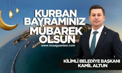 Kilimli Belediye Başkanı Kamil Altun Kurban Bayramı mesajı...