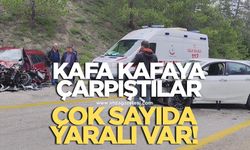 Karabük-Bartın yolunda meydana gelen kazada can pazarı! Çok sayıda yaralı