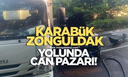 Karabük-Zonguldak yolunda feci kazada can pazarı