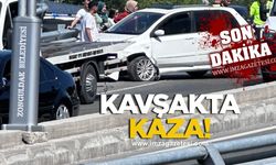 Son Dakika Zonguldak Karaelmas Köprülü Kavşağı'nda Trafik Kazası!