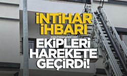 Kendini boğmak isteyen şahıs ekipleri harekete geçirdi