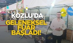 KOZLU SAHİLİ’NDE GELENEKSEL FUAR GÖRKEMLİ AÇILIŞLA BAŞLADI