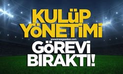 Kulüp yönetimi toplu istifasını verdi