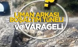 Liman arkası boşaltım tüneli ve varageli