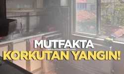 Mutfakta korkutan yangın