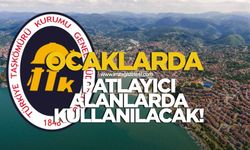 Ocaklardaki patlayıcı alanlarda kullanılacak!