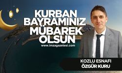 Özgür Kuru Kurban Bayramı mesajı...