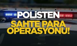 Polisten sahte para operasyonu