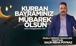 Salih Reha Poyraz Kurban Bayramı mesajı...