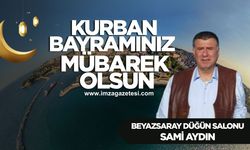 Sami Aydın Kurban Bayramı mesajı...