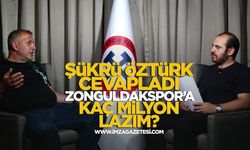 Şükrü Öztürk açıkladı! Zonguldakspor'un ne kadarlık bir bütçeye ihtiyacı var?
