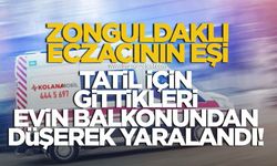 Tatil için gittikleri evin balkonundan düşen Rabia Öztürk yaralandı