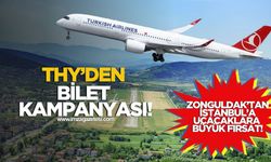 THY'den bilet kampanyası! Zonguldak'tan İstanbul'a uçacaklara büyük fırsat!