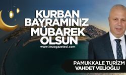 Vahdet Velioğlu Kurban Bayramı mesajı...