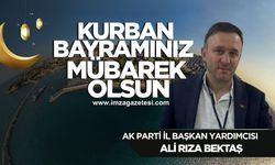 Ali Rıza Bektaş Kurban Bayramı mesajı...