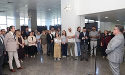 REKTÖR ÖZÖLÇER, BEUN AİLESİYLE BAYRAMLAŞTI