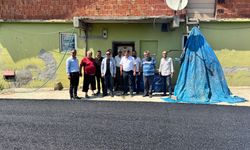 MERKEZ KÖROĞLU KÖYÜ’NDE ASFALT MESAİSİ BAŞLADI