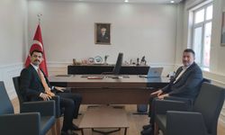 Ulupınar’dan Yeni Kaymakam Bıçakçı'ya “Hayırlı Olsun” Ziyareti...
