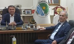 TGF Genel Başkanı Yılmaz Karaca, Zonguldak Belediye Başkanı Tahsin Erdem'i Ziyaret Etti...